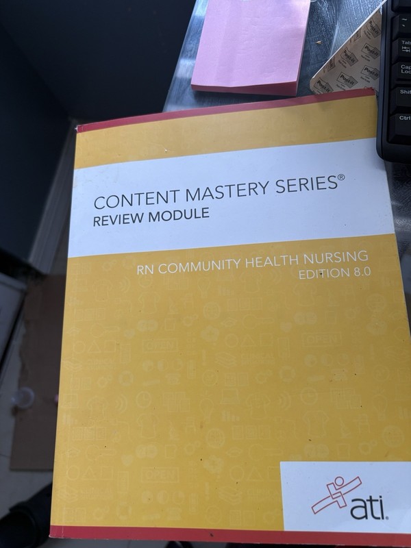 ATI Content Mastery Series Community Health Nursing Edition 8.0 by A.A. Milne