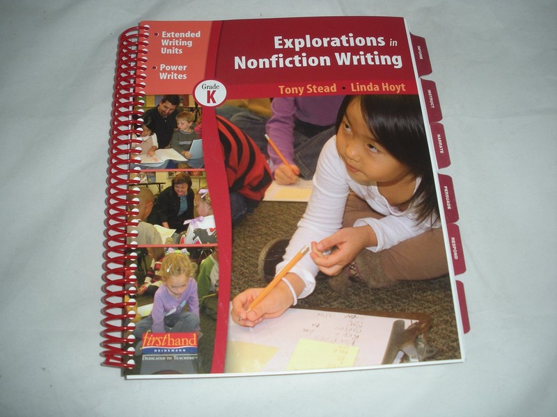 Explorations in Nonfiction Writing grade K, Lesson Book – Tony Stead – Good …
