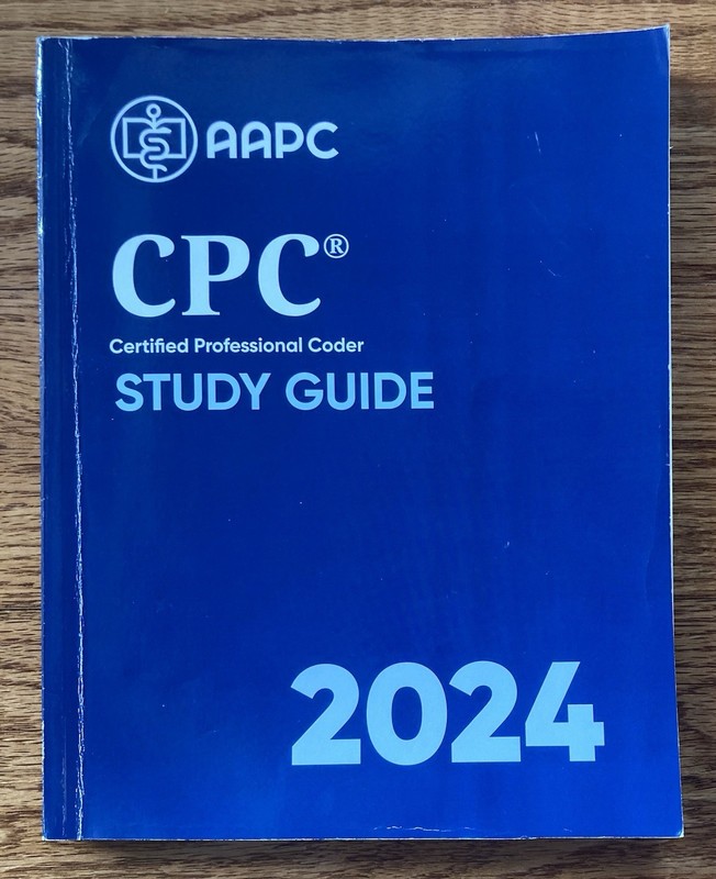 AAPC CPC Certified Professional Coder Study Guide 2024 – Contains Writing