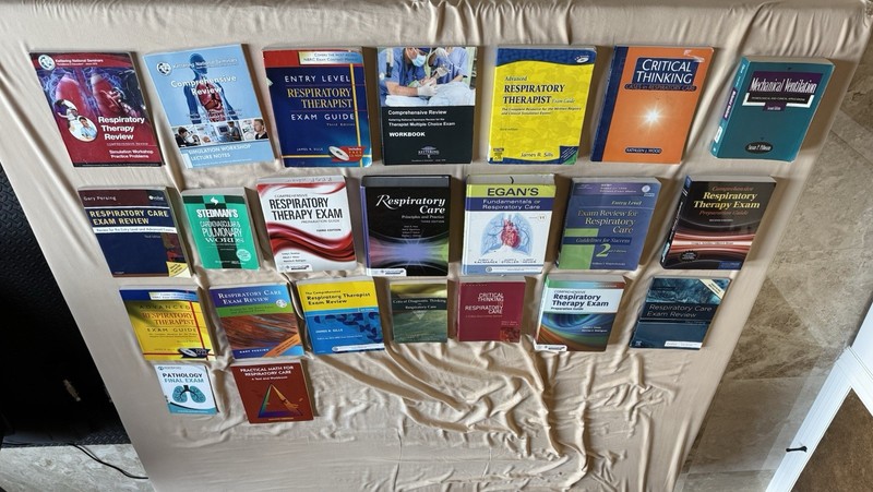 Respiratory Therapy Board Exam Prep Book Bundle – 23 Books