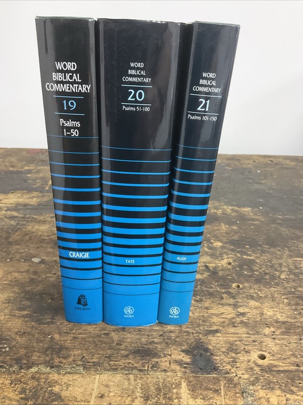 Psalms (Word Biblical Commentary) Three-volume Set by Craigie, Tate, Allen