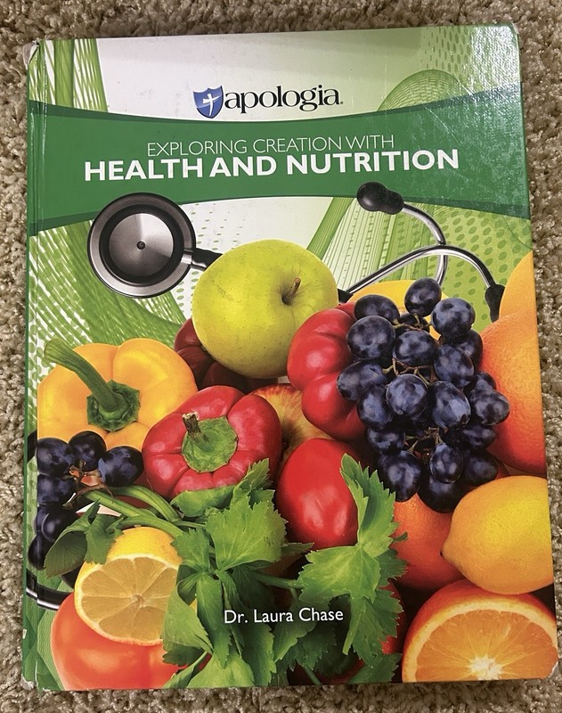 Apologia Exploring Creation with Health & Nutrition Student Textbook