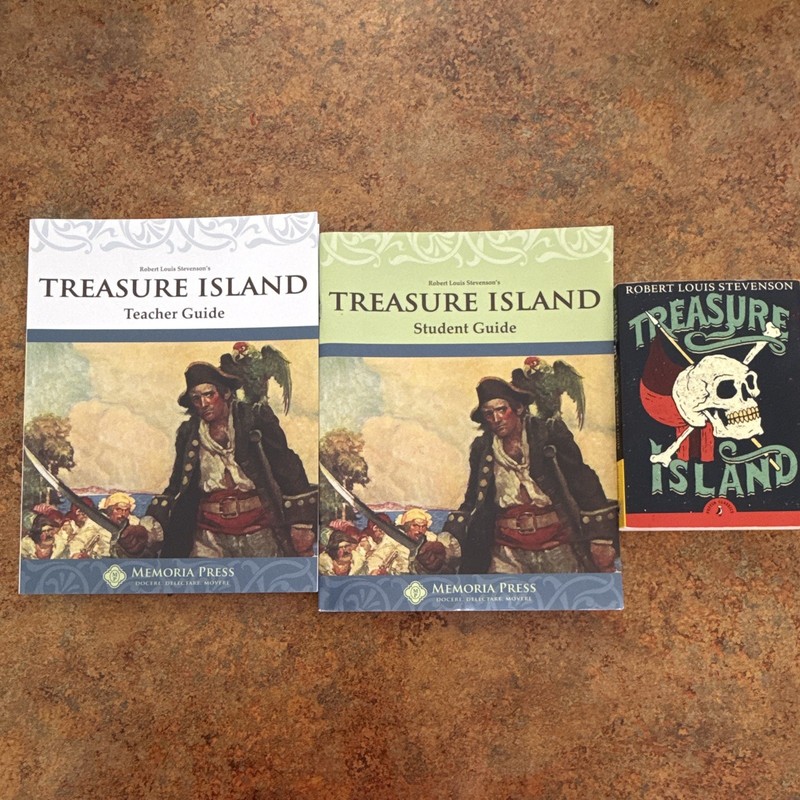 Memoria Press Treasure Island Teacher’s & Student Guide PB