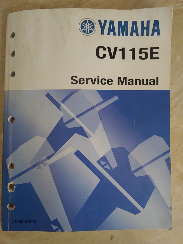 Yamaha CV 11 5E Service Manual 1st Edition 1990