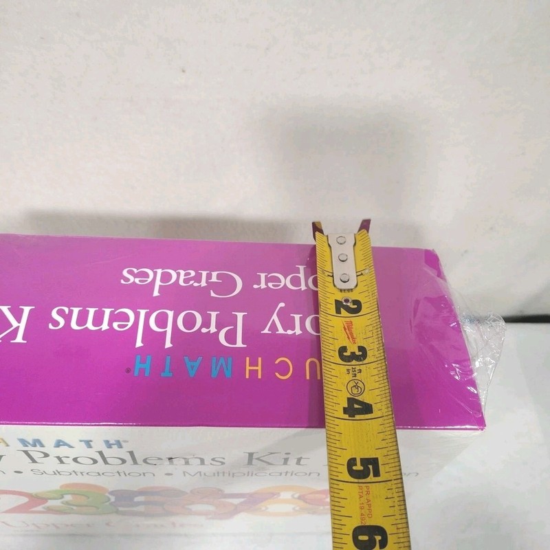 Touch Math Touchmath Story Problems Kit D Upper Grades TM992 Arithmet New Sealed gallery