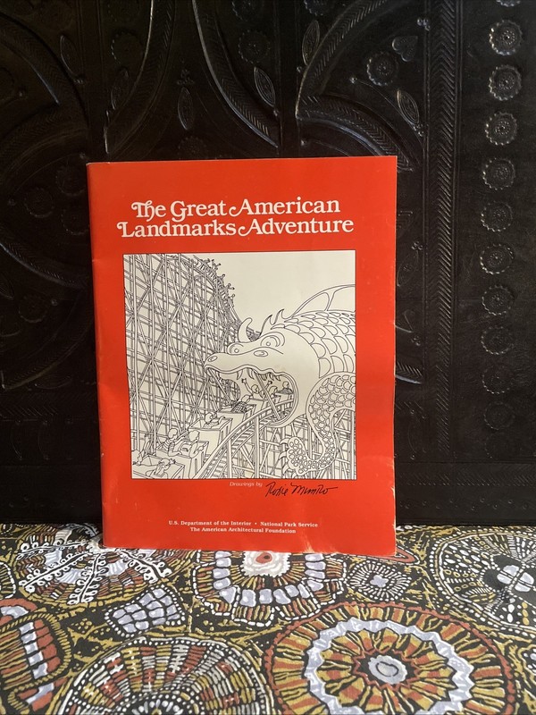 The Great American Landmarks Adventure- Vintage 1987a HTF – Illustrated