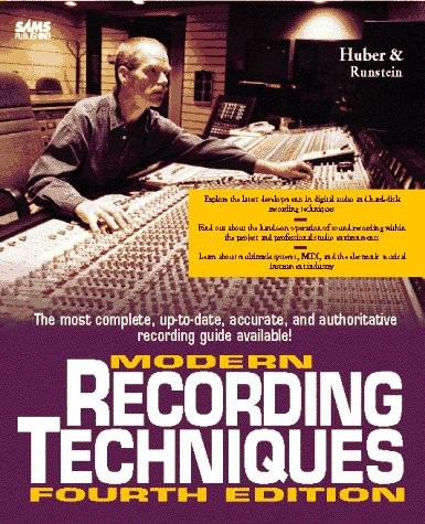 MODERN RECORDING TECHNIQUES (MUSIC TECHNOLOGY) By David Miles; Huber Huber *VG+*