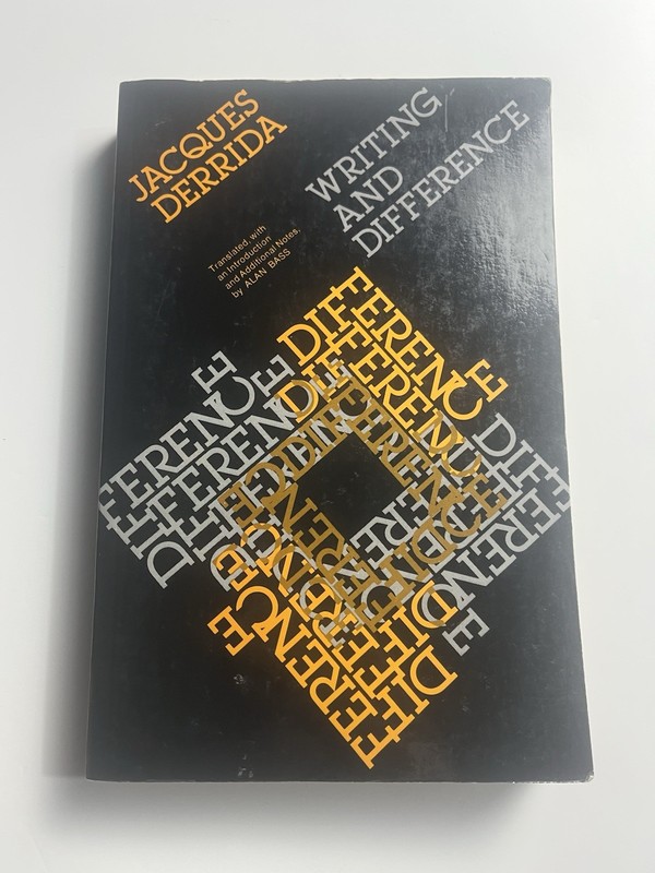Writing and Difference by Jacques. Derrida (Trade Paperback)