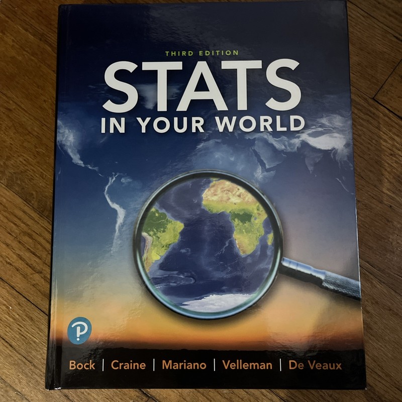 Stats in your World, Third Edition, Student Textbook, c. 2020