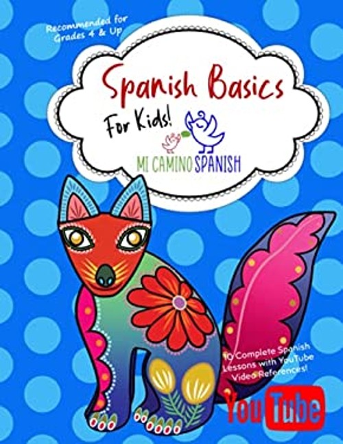 Book 1 Spanish Basics Grades 3-6 Paperback Mi Camino Spanishtm