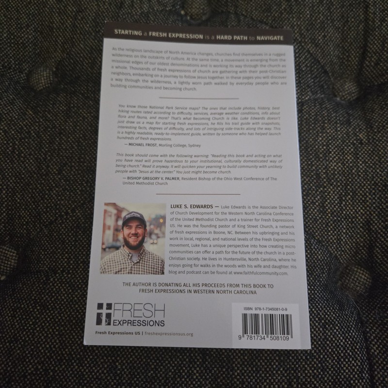 Becoming Church A Trail Guide for Starting Fresh Expressions Paperback See Pics gallery