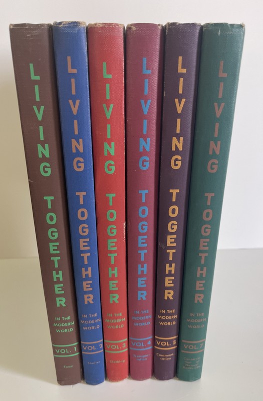 Vintage Living Together in the Modern World books Vol. 1-5 & 7