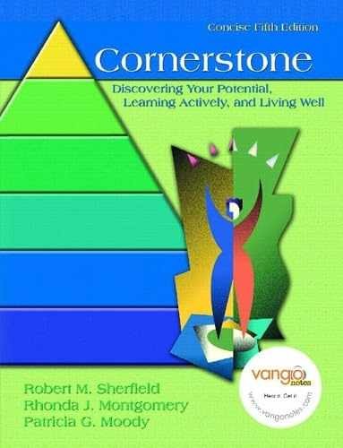Cornerstone: Discovering Your – Paperback, by Sherfield Robert M.; – Very Good