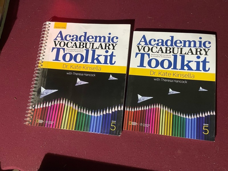 Academic Vocabulary Toolkit Grd 5 By Dr. Kate Kinsella Teacher Ed & Student Text