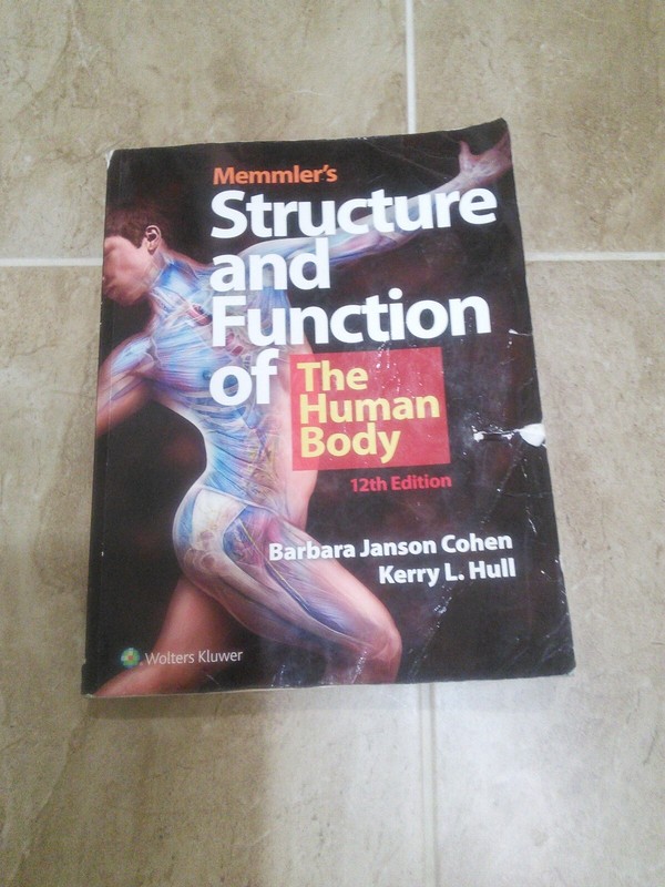 Memmler’s Structure & Function Of The Human Body – Barbara Jansen Cohen