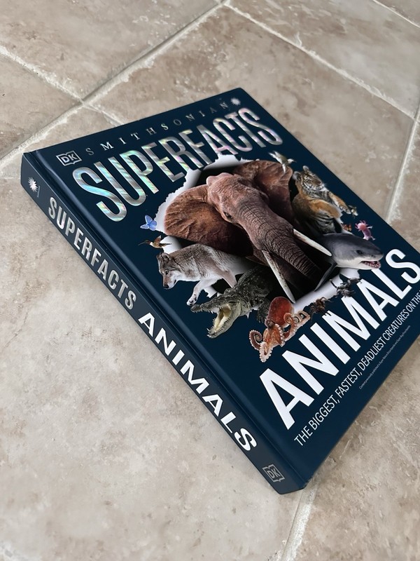 Smithsonian Superfacts Animals HC Book DK Publishing 2024 Lg Reference Decor EC gallery