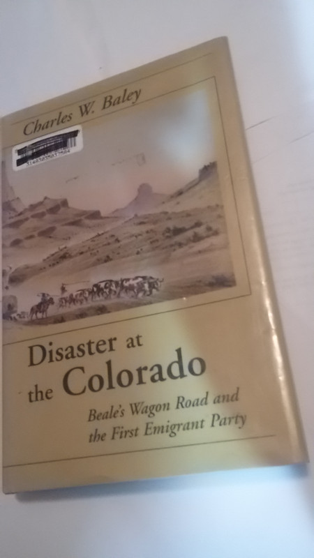 disaster at the colorado book carles bailey SIGNED 2002 hardcover w/ dust jacket