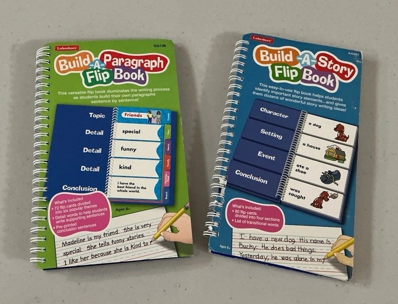 Lakeshore Learning, Build a Paragraph + Story Flip Books (2), Teacher Resource