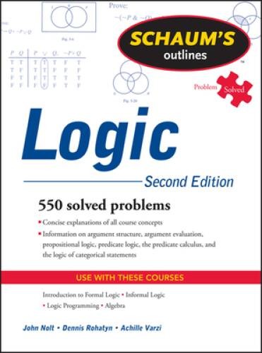 Schaum’s Outline of Logic, Second Edition (Schaum’s Outlines) – Paperback – GOOD