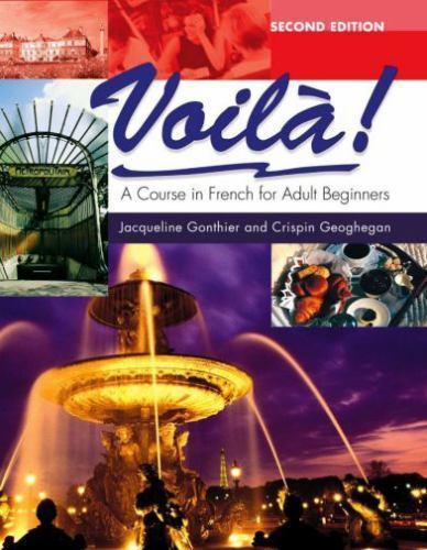 Voila!: A Course in French for Ad- paperback, 9780340813676, Jacqueline Gonthier