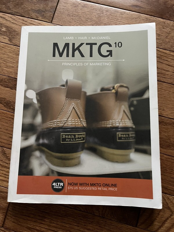 📕 MKTG 10 Principles of Marketing College Textbook