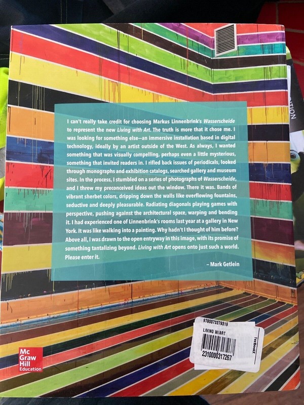 Living with Art (B&b Art) 11th Edition by Mark Getlein (Author) 2015 gallery