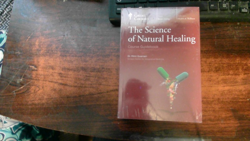 Science of Natural Healing Course Guidebook + 4 DVD Great Courses Brand New/Seal