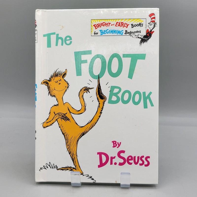 The Foot Book by Dr. Seuss Bright & Early Books for Beginners Book Club Ed 1993