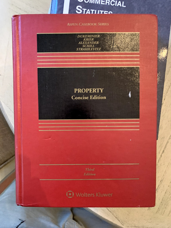 Aspen Casebook Ser.: Property : Concise Edition by James E. Krier, Lior Jacob…