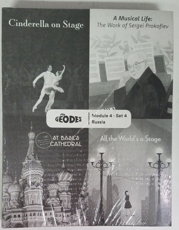 Wit & Wisdom My Geodes Level 1 Module 4 Set 4 -Russia (Pack of 5 Books)