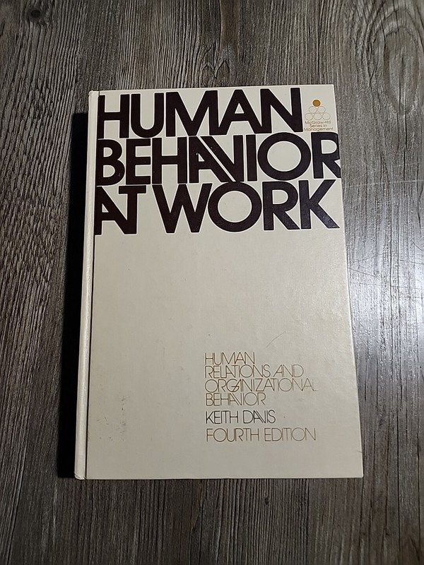 McGraw-Hill Series in Management Ser.: Human Behavior at Work : Human Relations