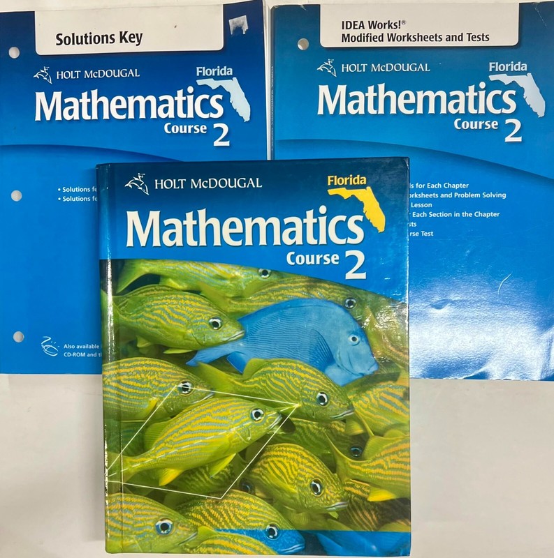 Grade 7 Math Student Edition Solutions & Tests Bundle Homeschool 7th Curriculum