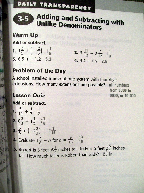 Holt Pre-Algebra : Chapter 3 Resource Book by Holt, Rinehart & Winston 2003 gallery