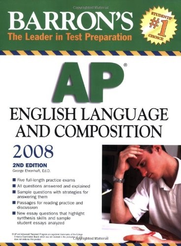 Barron’s AP English Language and Co…, Ehrenhaft, Geor