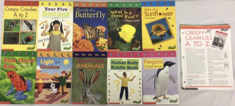Scholastic I Can Read Science Library – Set of 10 – W/Teacher’s Guide SSL1