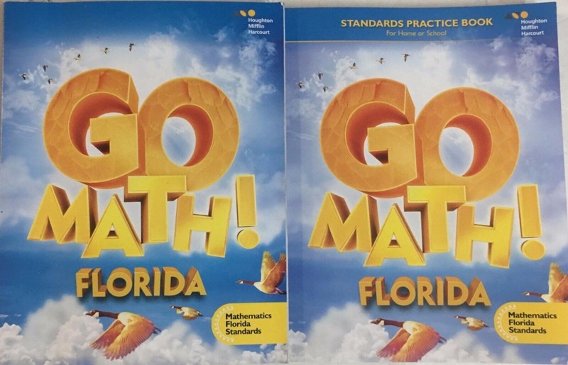 Grade 4 Go Math Text+Workbook Bundle 4th Curriculum Homeschool Homeschooling