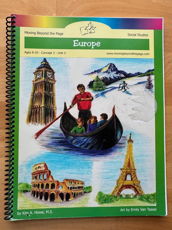 Moving Beyond the Page 4th grade Ages 8-10 lot of 8 units - language, etc. gallery