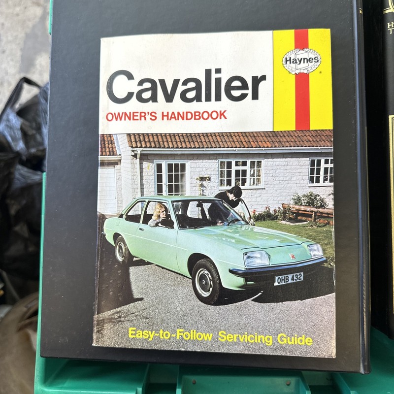 Cavalier Owners Handbook Haynes, in very good condition
