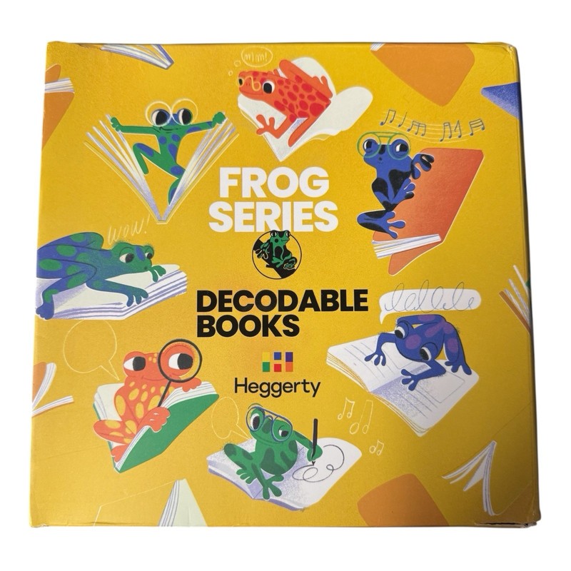 Heggerty Library Decodable Books Frog Set Grade 1