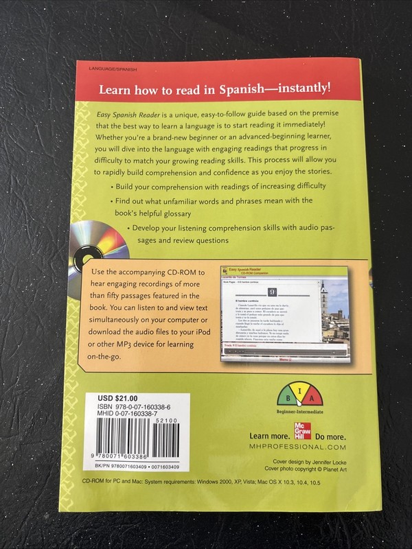 Easy Spanish Reader: A Three-Part Text For Beginning Students [With CDROM] gallery