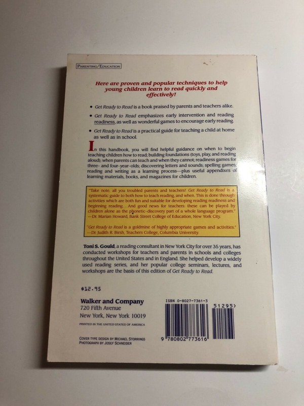 Get Ready to Read : A Practical Guide for Teaching Young Children at Home and... gallery