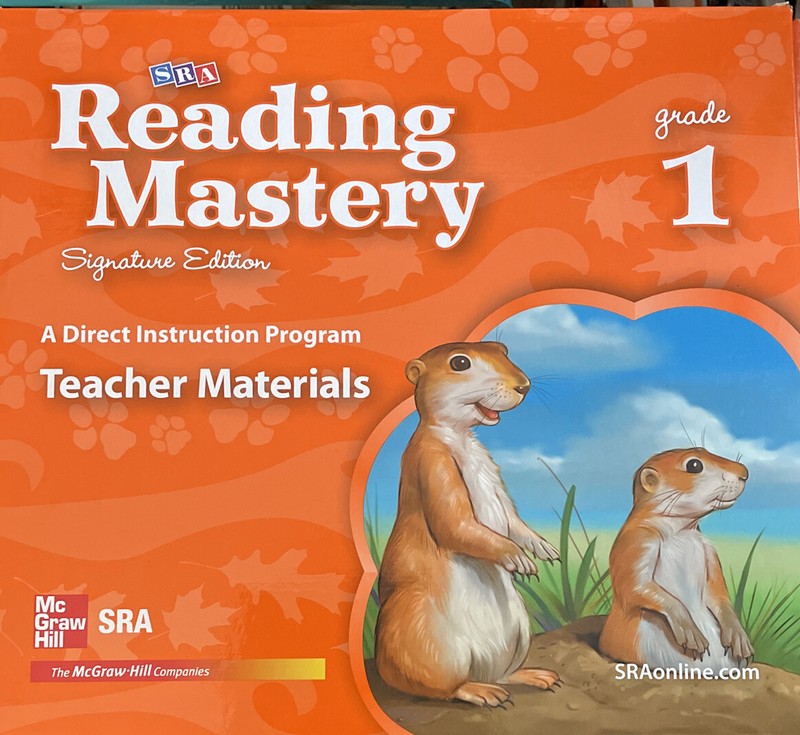 SRA Reading Mastery Grade 1 LANGUAGE ARTS STRAND Teacher Materials used