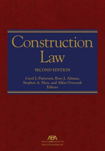 Construction Law, Second Edition by Allen L Overcash: Used