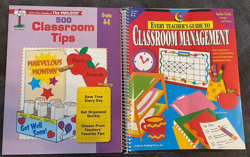 500 Classroom Tips for Grades 4-6 (The Mailbox) & K-6 Classroom Management Guide