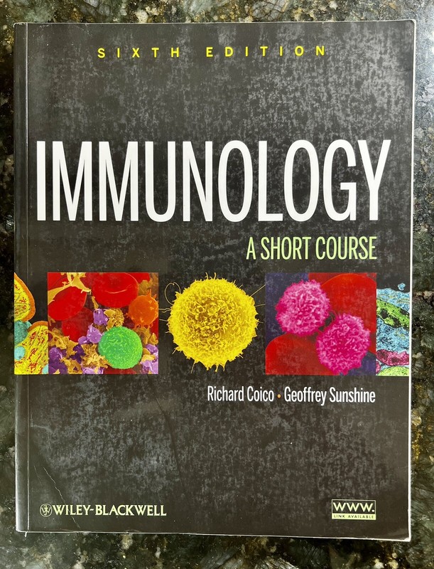 Immunology A Short Course, Richard Coico ( VERY GOOD ) 