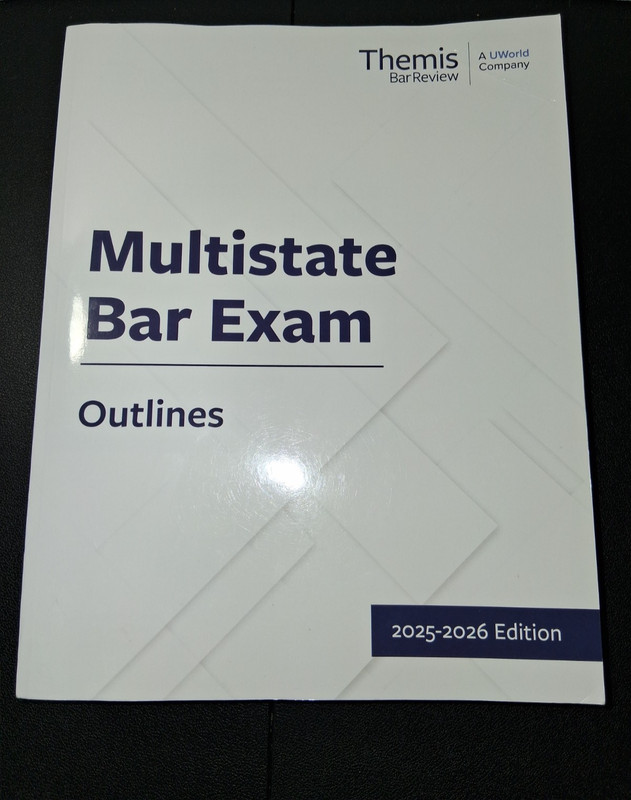 Multistate Bar Exam Outlines Themis Bar Review 2025-2026 Edition MBE