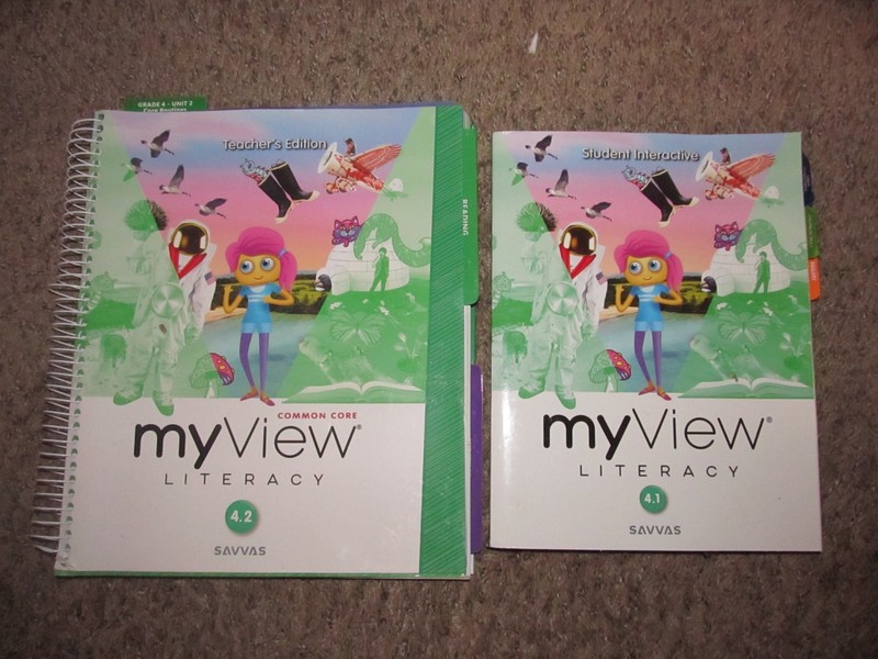 My View Literacy 4.1 4.2 Teacher Edition Text 2020 4th Grade 4 common core