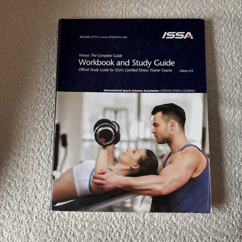 ISSA Fitness Complete Guide Official CFT Workbook and Study Guide Edition 9.0