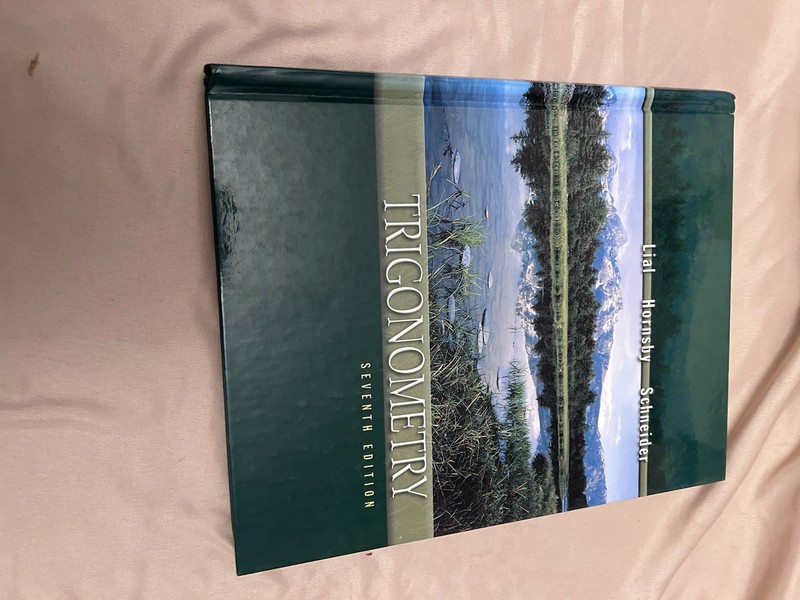Trigonometry by Hornsby, Schneider and Margaret L. Lial (2001, Hardcover)