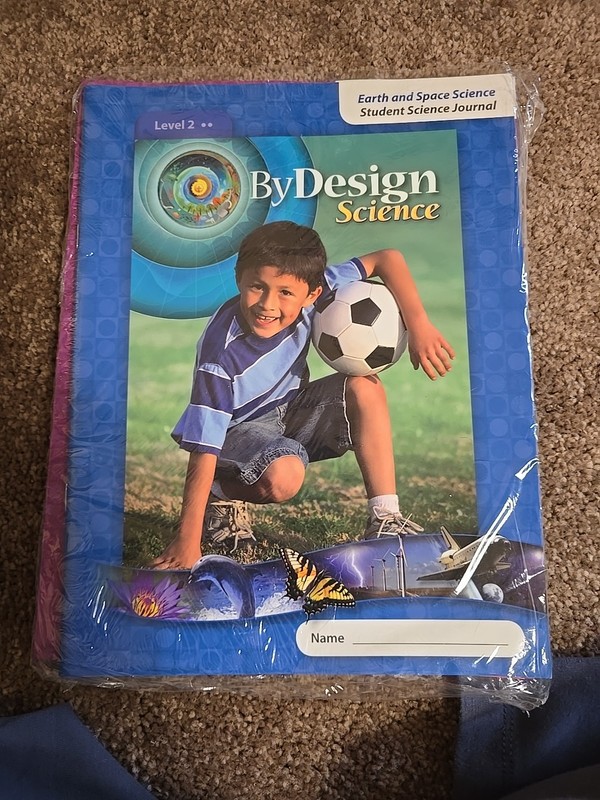 ByDesign Science Level 2 Student Science Journal Paperback Book New/Open Package gallery